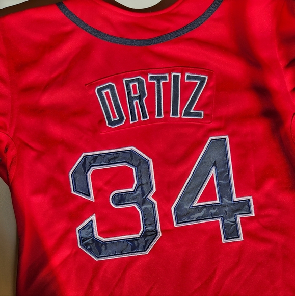 🔥NWT RARE Authentic Vintage DAVID ORTIZ "PAPI" Jersey - Picture 1 of 16